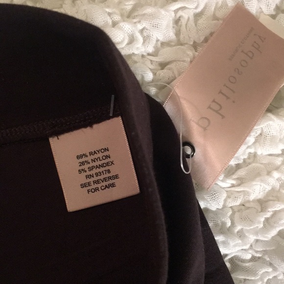 Dark Coffee Brown Compression Leggings - Picture 8 of 9